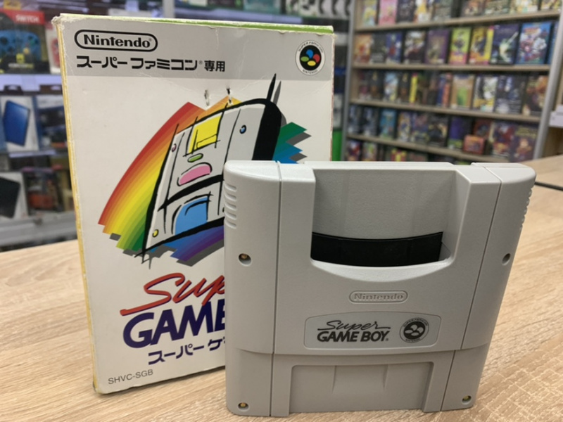 картинка Super Game Boy Original SHVC-027 Japan в коробке. Купить Super Game Boy Original SHVC-027 Japan в коробке в магазине 66game.ru