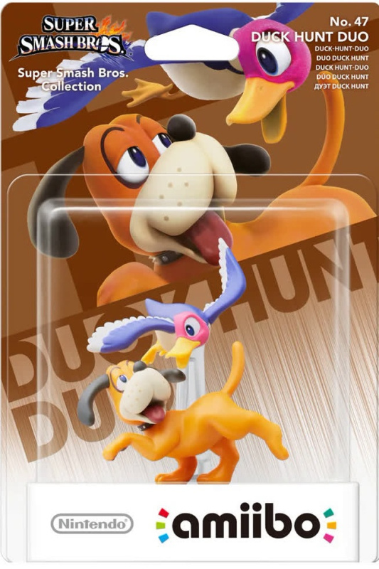 картинка Фигурка Amiibo Duck Hunt Duo (коллекция Super Smash Bros). Купить Фигурка Amiibo Duck Hunt Duo (коллекция Super Smash Bros) в магазине 66game.ru