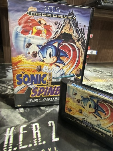 картинка Sonic Spinball  (Original) [Sega]. Купить Sonic Spinball  (Original) [Sega] в магазине 66game.ru
