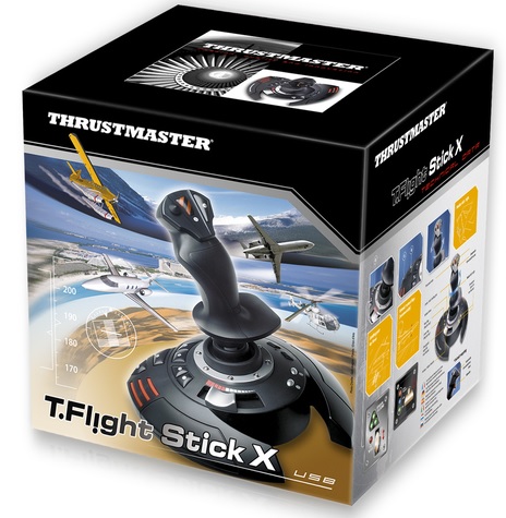 картинка Джойстик Thrustmaster T-Flight Stick X, PS3/PC, Warthunder pack. Купить Джойстик Thrustmaster T-Flight Stick X, PS3/PC, Warthunder pack в магазине 66game.ru