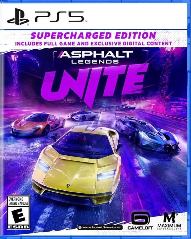 картинка Asphalt Legends UNITE: Supercharged Edition [PS5, русские субтитры] USED от магазина 66game.ru