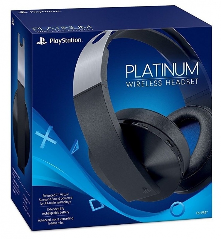 картинка Наушники Platinum Wireless Headset (CECHYA-0090) USED. Купить Наушники Platinum Wireless Headset (CECHYA-0090) USED в магазине 66game.ru