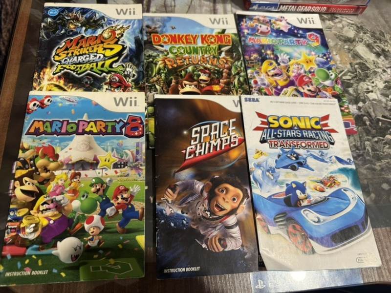 картинка Набор мануалов для WII. Купить Набор мануалов для WII в магазине 66game.ru