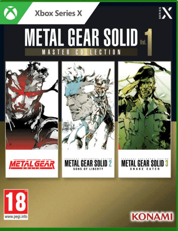 картинка Metal Gear Solid: Master Collection vol.1 [Xbox Series X, английская версия]. Купить Metal Gear Solid: Master Collection vol.1 [Xbox Series X, английская версия] в магазине 66game.ru