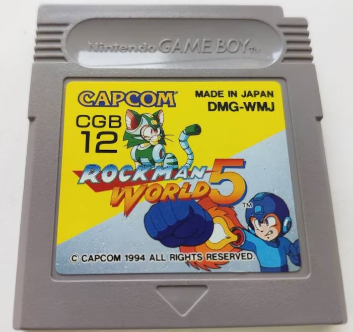 Оригинальный! Rockman World 5 JPN original!!! (Gameboy original). Купить Оригинальный! Rockman World 5 JPN original!!! (Gameboy original) в магазине 66game.ru