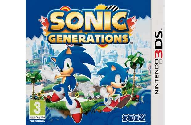 картинка Sonic Generations [3DS]. Купить Sonic Generations [3DS] в магазине 66game.ru