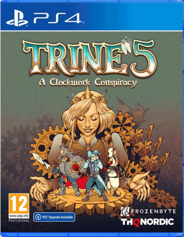 картинка Trine 5 A Clockwork Conspiracy [PS4, русские субтитры] USED. Купить Trine 5 A Clockwork Conspiracy [PS4, русские субтитры] USED в магазине 66game.ru