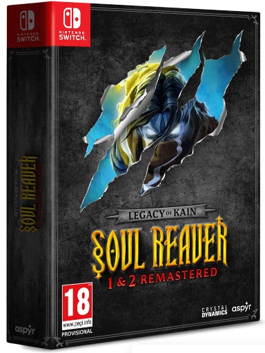 Legacy of Kain: Soul Reaver 1&2 Remastered Deluxe Edition [Nintendo Switch, русская версия]. Купить Legacy of Kain: Soul Reaver 1&2 Remastered Deluxe Edition [Nintendo Switch, русская версия] в магазине 66game.ru