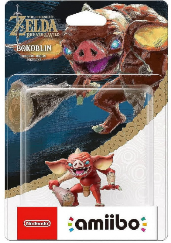 картинка Фигурка Amiibo Bokoblin (коллекция The Legend of Zelda). Купить Фигурка Amiibo Bokoblin (коллекция The Legend of Zelda) в магазине 66game.ru