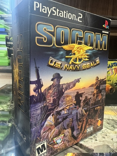 картинка SOCOM U.S. NAVY SEALS (с гарнитурой) (NTSC) [PS2] USED. Купить SOCOM U.S. NAVY SEALS (с гарнитурой) (NTSC) [PS2] USED в магазине 66game.ru