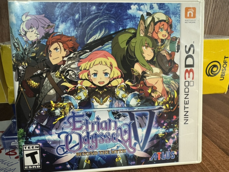 картинка Etrian Odyssey V: Beyond The Myth NTSC [3DS] USED. Купить Etrian Odyssey V: Beyond The Myth NTSC [3DS] USED в магазине 66game.ru