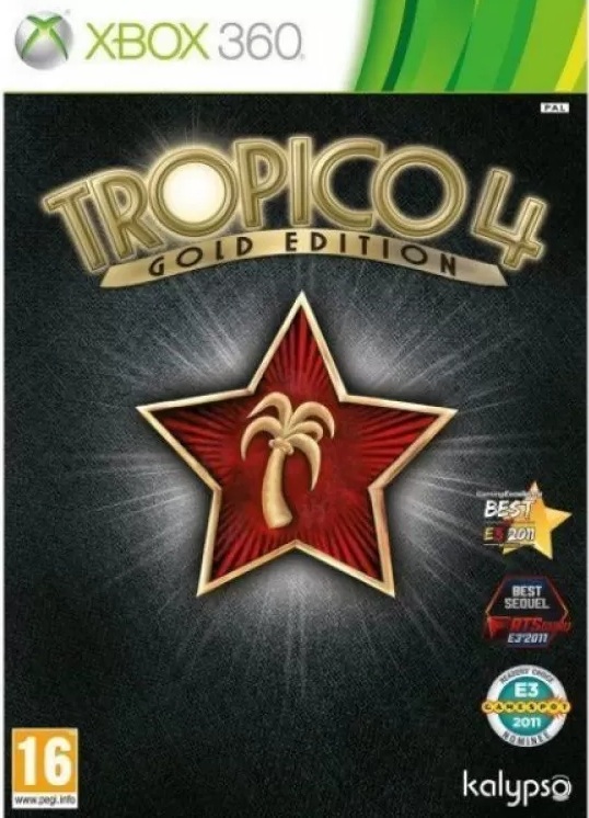 картинка Tropico 4 Gold Edition [Xbox 360, английская версия] USED. Купить Tropico 4 Gold Edition [Xbox 360, английская версия] USED в магазине 66game.ru