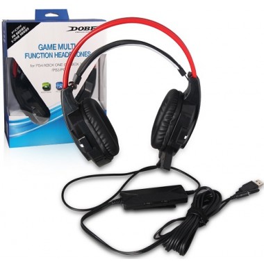 картинка Гарнитура Game Multi-Function Headphones для PS3/PS4/Xbox360/XboxOne/PC (DOBE TY-836). Купить Гарнитура Game Multi-Function Headphones для PS3/PS4/Xbox360/XboxOne/PC (DOBE TY-836) в магазине 66game.ru