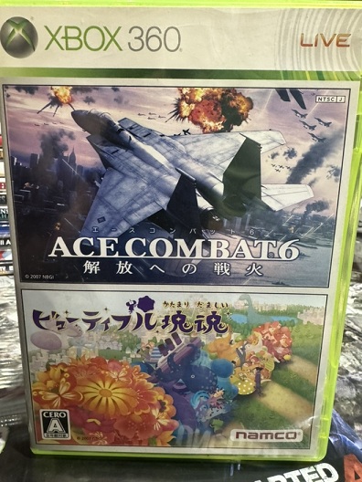картинка Ace Combat 6 & Buatiful Katamari [Xbox 360] USED. Купить Ace Combat 6 & Buatiful Katamari [Xbox 360] USED в магазине 66game.ru