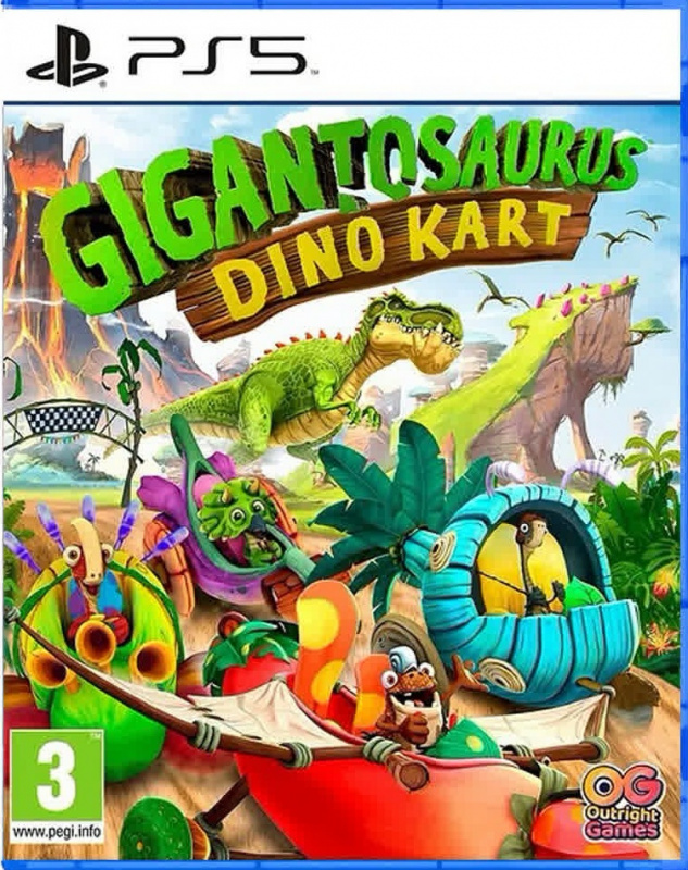 картинка Gigantosaurus: Dino Kart [PS5, английская версия] USED от магазина 66game.ru