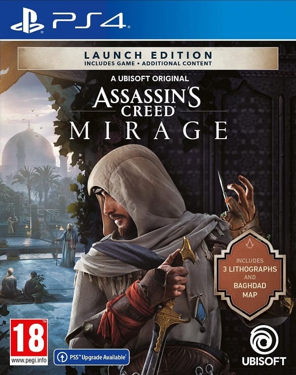 картинка Assassin's Creed Mirage Launch Edition [PlayStation 4,PS4  русские субтитры]. Купить Assassin's Creed Mirage Launch Edition [PlayStation 4,PS4  русские субтитры] в магазине 66game.ru