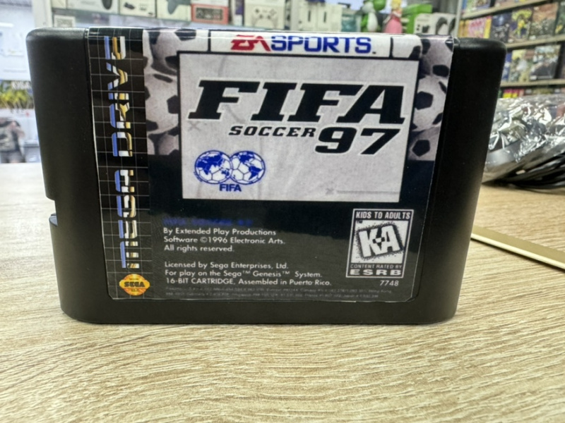 картинка FIFA Soccer 97 [Sega]. Купить FIFA Soccer 97 [Sega] в магазине 66game.ru