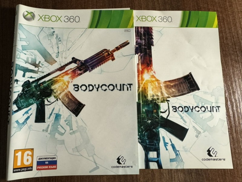 картинка Обложка игры Bodycount Xbox 360. Купить Обложка игры Bodycount Xbox 360 в магазине 66game.ru