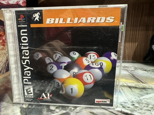 картинка Billiards NTSC original [PS1, английская версия] USED от магазина 66game.ru
