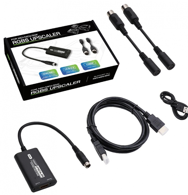 картинка HDMI Адаптер для SEGA 1, 2. Купить HDMI Адаптер для SEGA 1, 2 в магазине 66game.ru