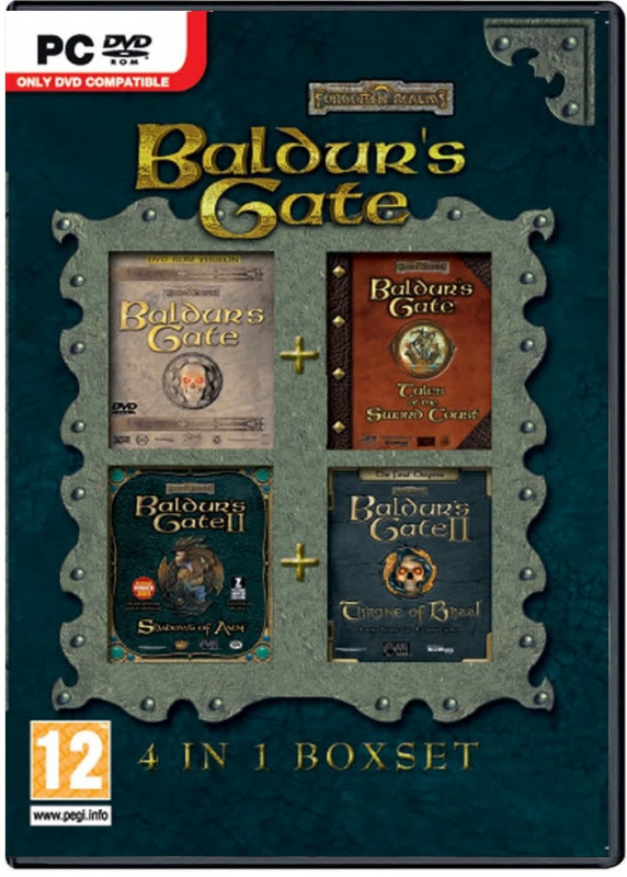 картинка Baldur's Gate 4in1 [PC DVD]. Купить Baldur's Gate 4in1 [PC DVD] в магазине 66game.ru