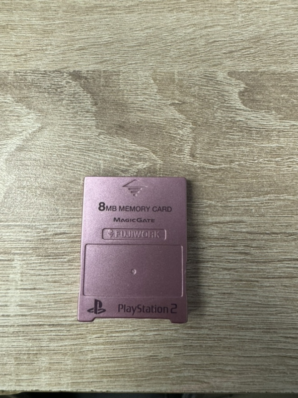 картинка Карта памяти для PS2 8 Mb оригинальная Fujiwork розовая . Купить Карта памяти для PS2 8 Mb оригинальная Fujiwork розовая  в магазине 66game.ru