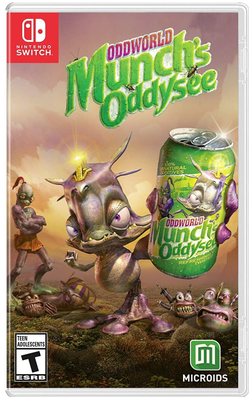 Oddworld: Munch's Oddysee [Nintendo Switch, английская версия] USED. Купить Oddworld: Munch's Oddysee [Nintendo Switch, английская версия] USED в магазине 66game.ru