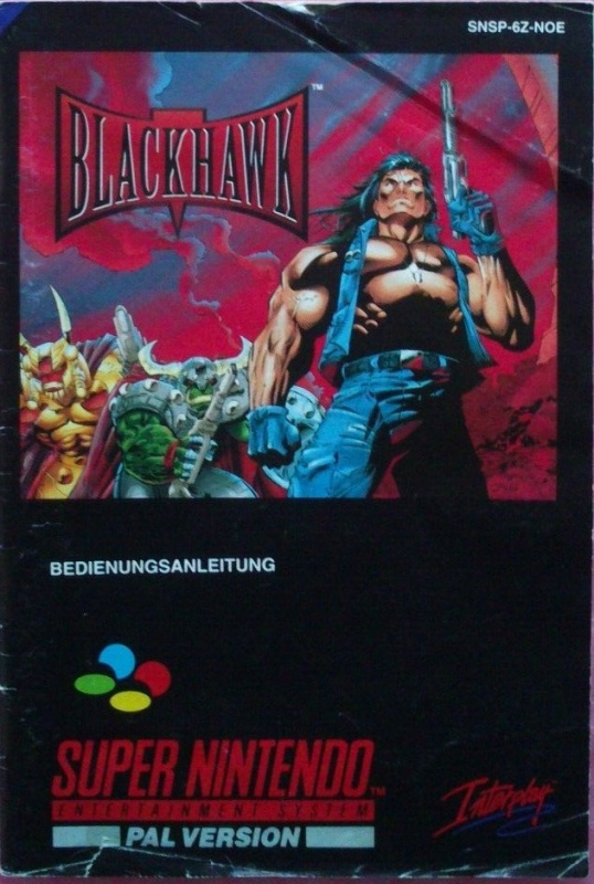 картинка Мануал Blackhawk SNES. Купить Мануал Blackhawk SNES в магазине 66game.ru