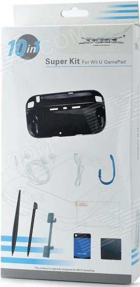 картинка Набор аксессуаров для WiiU 10в 1 DOBE (TTW-099) . Купить Набор аксессуаров для WiiU 10в 1 DOBE (TTW-099)  в магазине 66game.ru