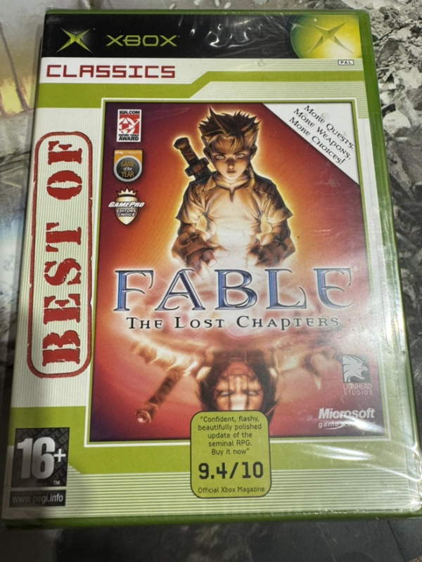 картинка Fable : The lost chapters original [XBOX, английская версия] НОВАЯ!. Купить Fable : The lost chapters original [XBOX, английская версия] НОВАЯ! в магазине 66game.ru