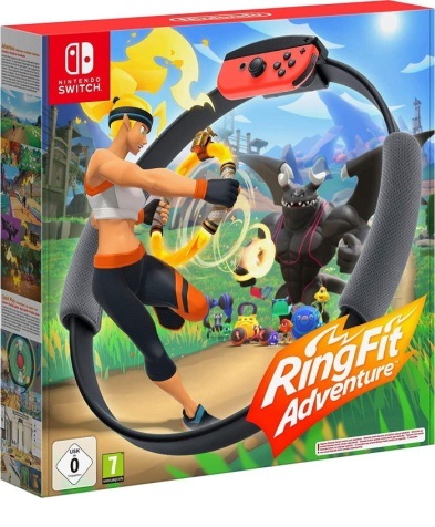 картинка Контроллер Ring Fit Adventure + Игра + Ремень неновый Б/У. Купить Контроллер Ring Fit Adventure + Игра + Ремень неновый Б/У в магазине 66game.ru