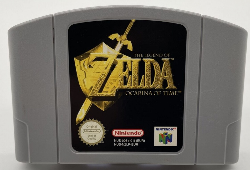 картинка Legend of Zelda, The Ocarina of Time (NES 64 PAL) ORIGINAL Б/У от магазина 66game.ru