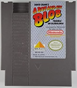 картинка Nintendo NES Boy and His Blob, A - Trouble on Blobolonia ORIGINAL !!! NTSC от магазина 66game.ru