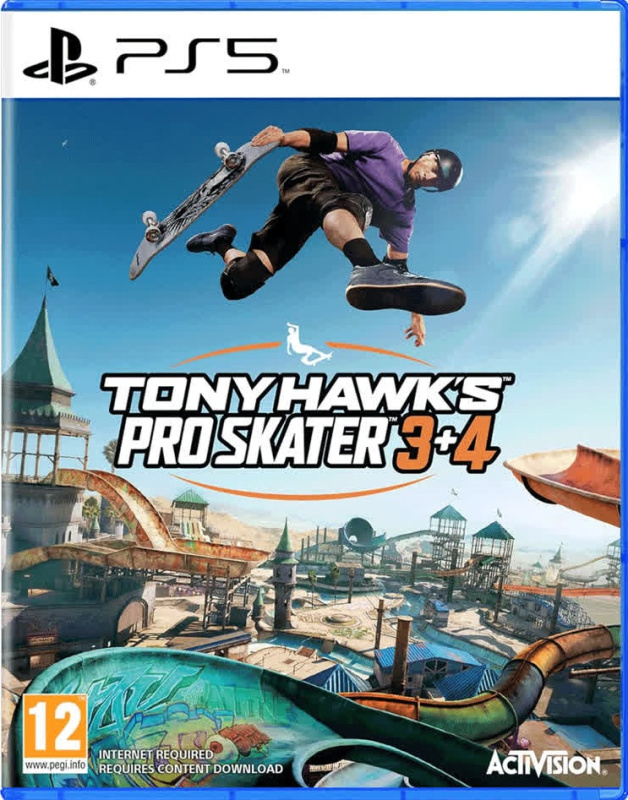 картинка Tony Hawk's Pro Skater 3 + 4 [PS5, английская версия] от магазина 66game.ru