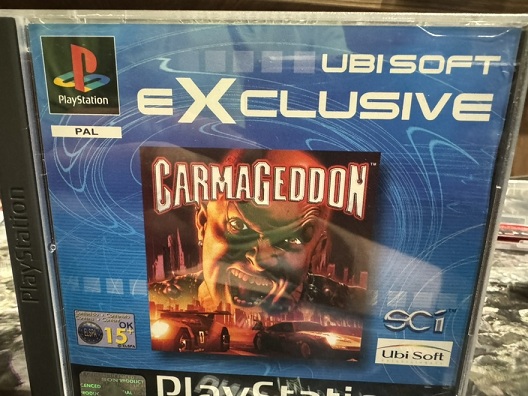 картинка Carmageddon original PAL [PS1, английская версия] USED от магазина 66game.ru