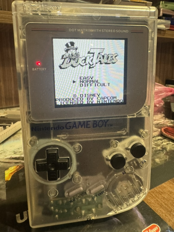 Game Boy Original (Прозрачный) DMG 01 с IPS экраном. Купить Game Boy Original (Прозрачный) DMG 01 с IPS экраном в магазине 66game.ru