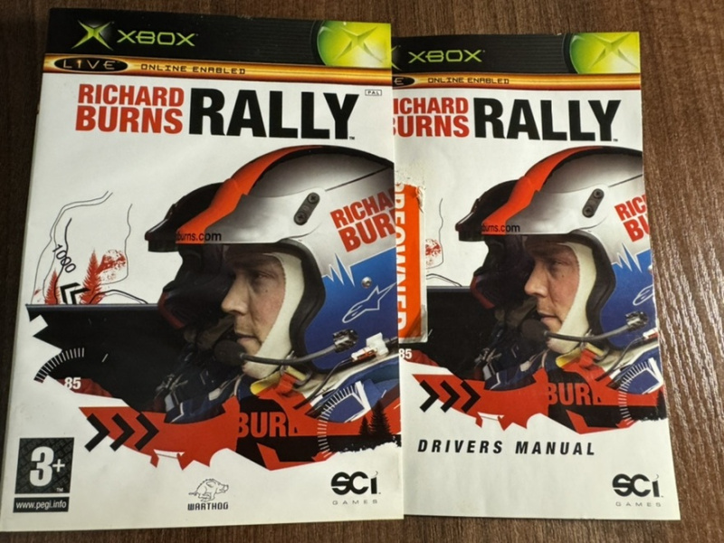картинка Обложка игры Richard Burns Rally  XBOX original. Купить Обложка игры Richard Burns Rally  XBOX original в магазине 66game.ru