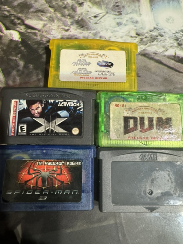 картинка Лот староделов GBA 13. Купить Лот староделов GBA 13 в магазине 66game.ru