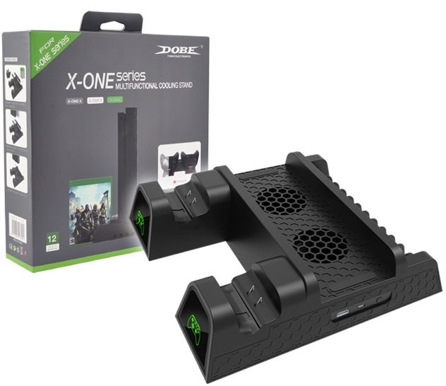 картинка Вертикальная подставка для Xbox One/S/X - Multi-Functional Stand OIVO (IV-X0011). Купить Вертикальная подставка для Xbox One/S/X - Multi-Functional Stand OIVO (IV-X0011) в магазине 66game.ru