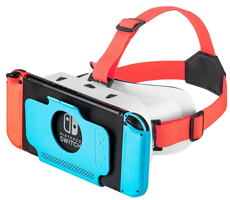 картинка VR Headset Kit – гарнитура очки 3D Nintendo Switch. Купить VR Headset Kit – гарнитура очки 3D Nintendo Switch в магазине 66game.ru