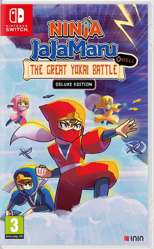 Ninja JaJaMaru: The Great Yokai Battle + Hell Deluxe Edition [Nintendo Switch, английская версия]. Купить Ninja JaJaMaru: The Great Yokai Battle + Hell Deluxe Edition [Nintendo Switch, английская версия] в магазине 66game.ru