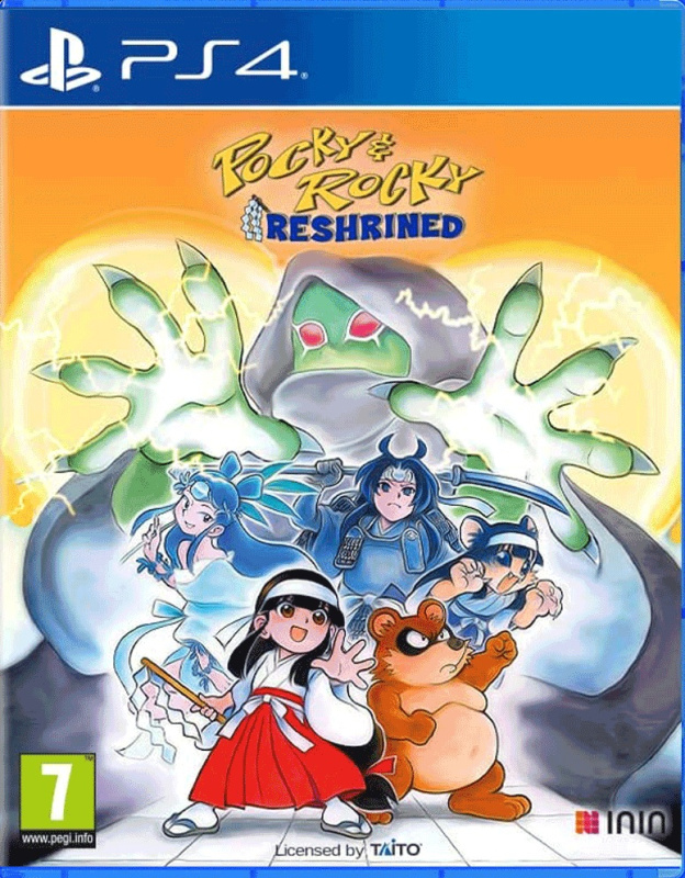 картинка Pocky and Rocky Reshrined [PS4, английская версия]. Купить Pocky and Rocky Reshrined [PS4, английская версия] в магазине 66game.ru