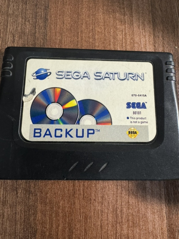 картинка Saturn Backup Memory Cartridge, 670-6415A . Купить Saturn Backup Memory Cartridge, 670-6415A  в магазине 66game.ru