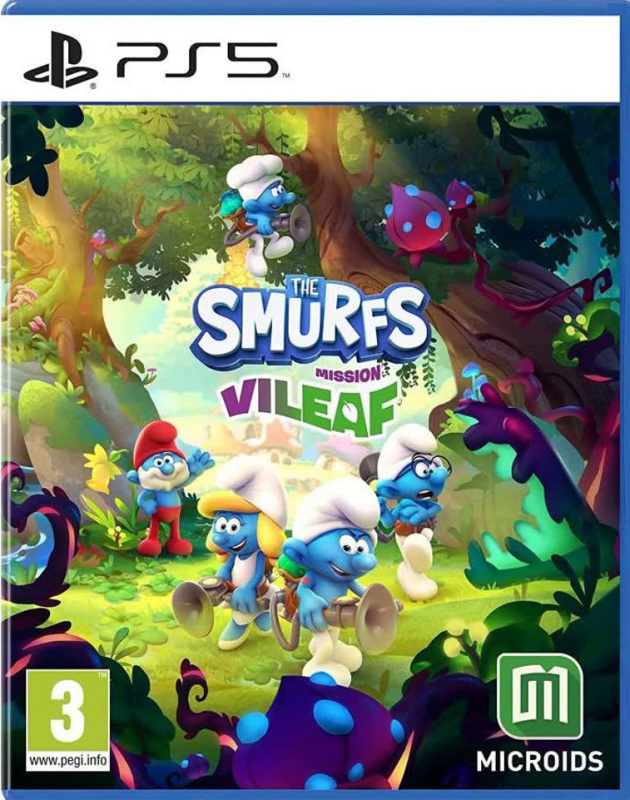 картинка The Smurfs – Mission Vileaf [PS5, английская версия] USED от магазина 66game.ru