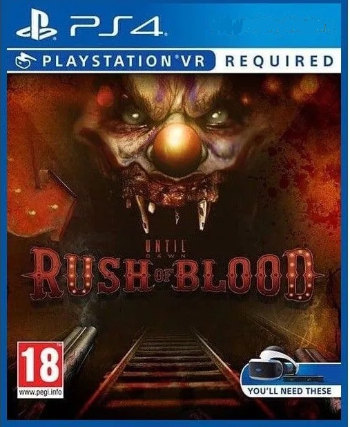 картинка Until Dawn: Rush Of Blood только для VR (PlayStation 4, русская версия) от магазина 66game.ru