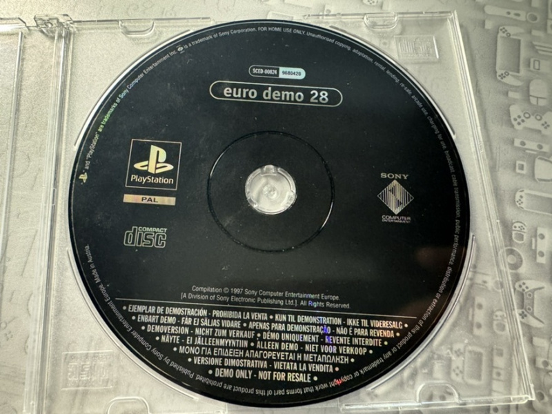 картинка Demo Disc 28 original [PS1, английская версия] USED от магазина 66game.ru