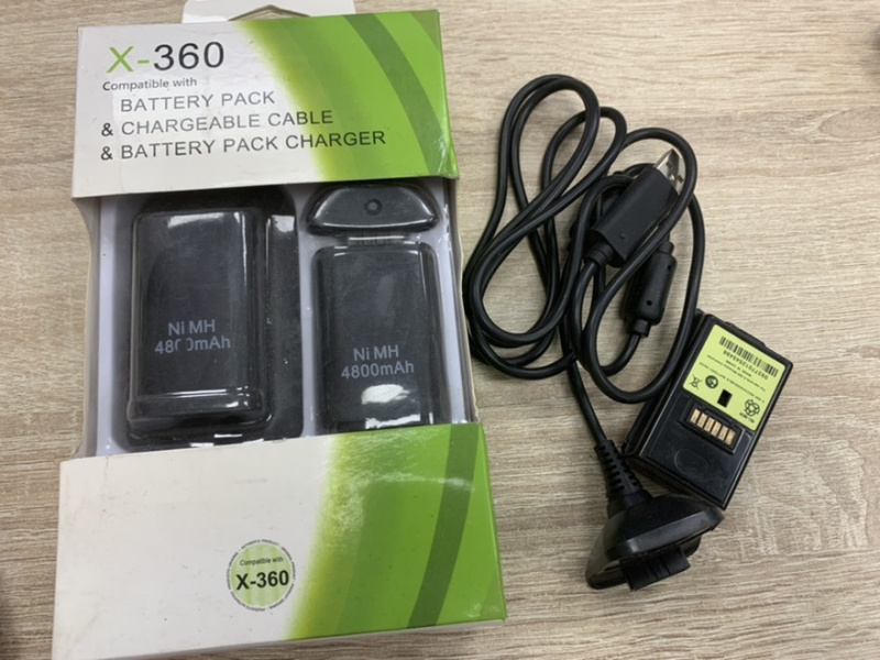 картинка Лот аккумуляторов и зарядок для XBOX 360. Купить Лот аккумуляторов и зарядок для XBOX 360 в магазине 66game.ru