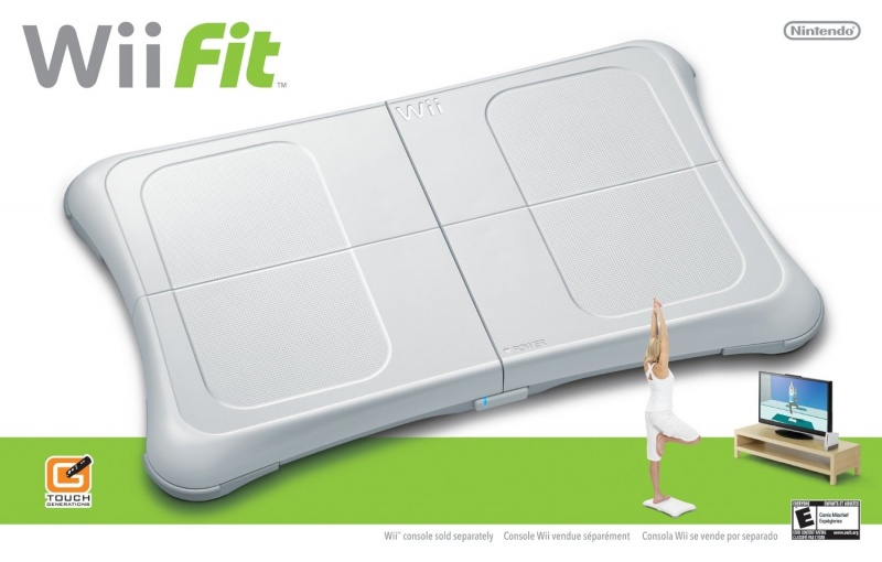 картинка NINTENDO Wii Fit  Balance Board (белая) [USED]. Купить NINTENDO Wii Fit  Balance Board (белая) [USED] в магазине 66game.ru