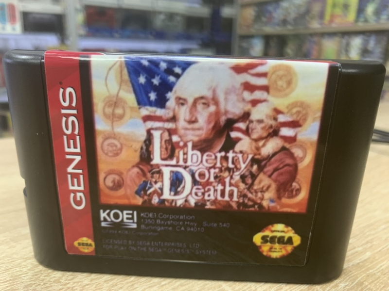 картинка Liberty or Death [Sega] Сохранение работает.!!!. Купить Liberty or Death [Sega] Сохранение работает.!!! в магазине 66game.ru