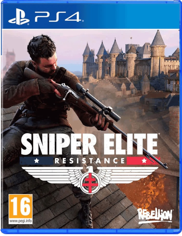 картинка Sniper Elite Resistance [PS4, русские субтитры] USED. Купить Sniper Elite Resistance [PS4, русские субтитры] USED в магазине 66game.ru